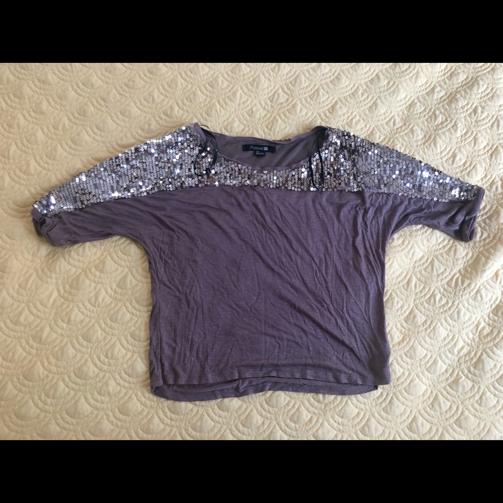 Forever 21 sequin top